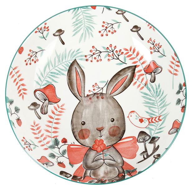 

Тарелка пасхальная Nouvelle Home Forest Rabbit, 700 мл