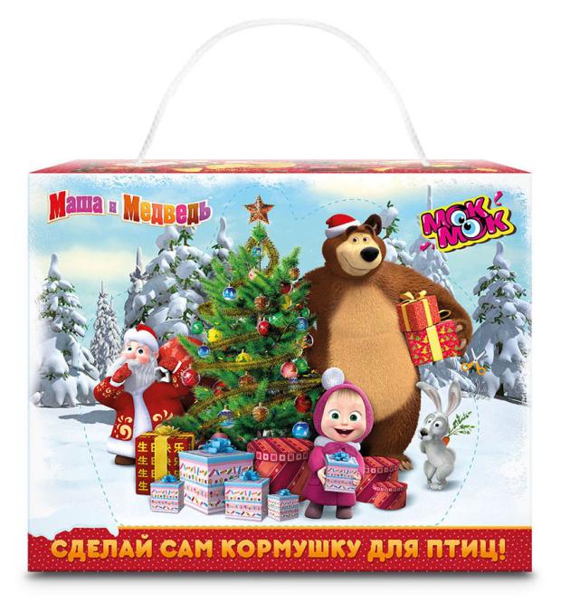 

Подарок новогодний сладкий Маша и Медведь, 330 г