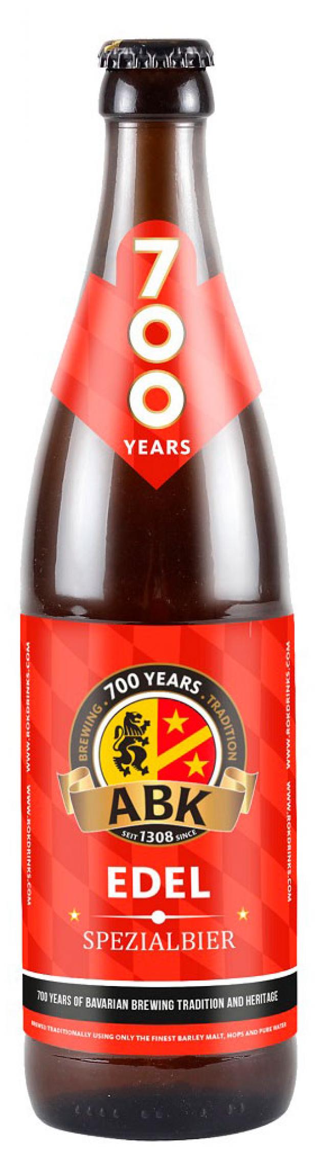 

Пиво ABK Edel светлое фильтрованное 5,8%, 500 мл