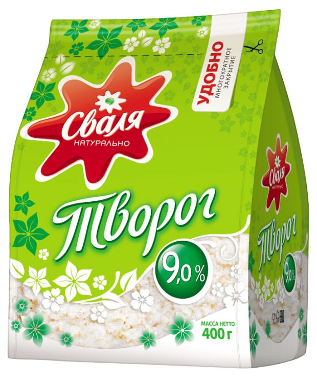 

Творог Сваля 9% БЗМЖ, 400 г