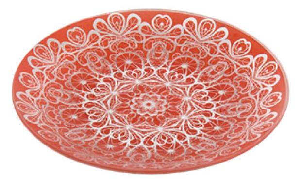 

Тарелка обеденная коралловая d 30 см, 600 мл