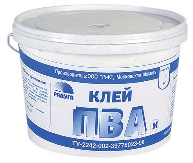 

Клей ПВА-М «Радуга» строительный, 1 кг