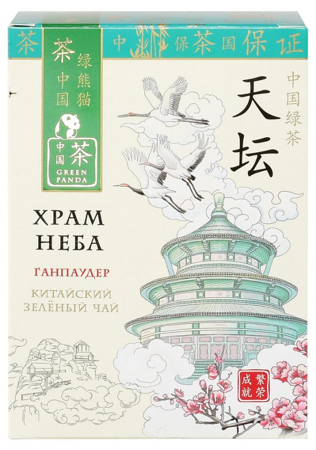 Чай зеленый Зеленая Панда Храм Неба крупнолистовой, 100 г