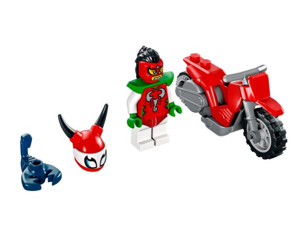 

Конструктор LEGO CITY Трюковой мотоцикл Отчаянной Скорпионессы