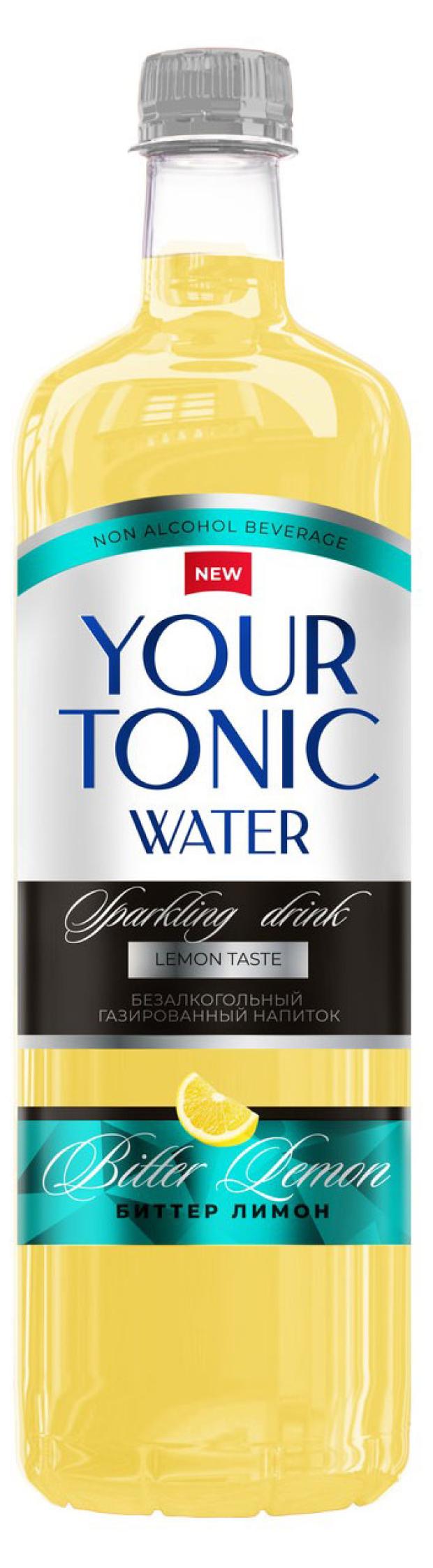 

Напиток газированный Your Water Tonic безалкогольный с ароматом лимона, 1 л