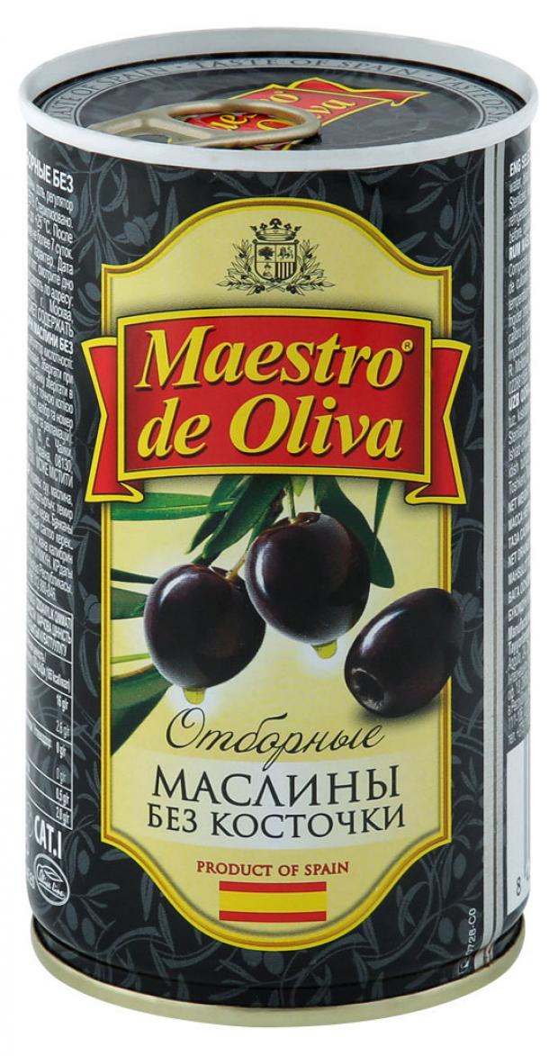 маслины maestro de oliva selected без косточки 360 г Маслины Maestro de Oliva Selected без косточки, 360 г