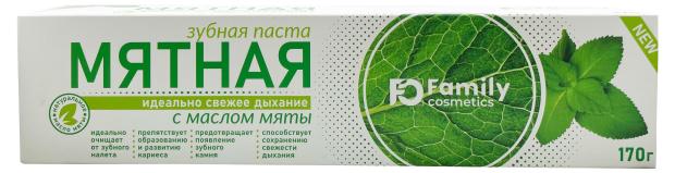 Зубная паста Vilsen Vilsendent Мятная, 170 г
