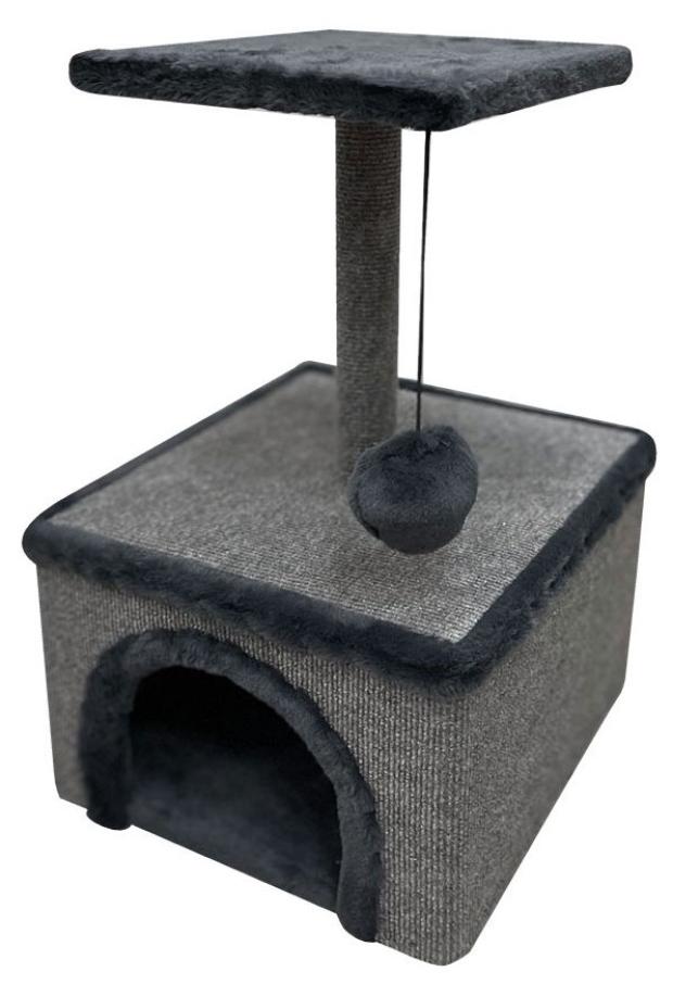 

Домик для кошек Зооник мини, 32х32х54,5 см