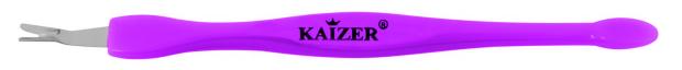 Триммер Kaizer пластиковый с лопаткой фиолетовый, 110 мм
