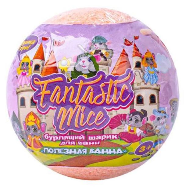 

Бурлящий шарик для ванн L'Cosmetics Fantastic Mice с игрушкой, 130 г