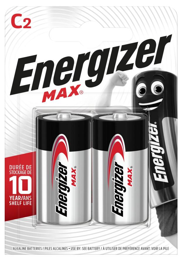 Батарейка ENERGIZER Max C 2 шт 299₽