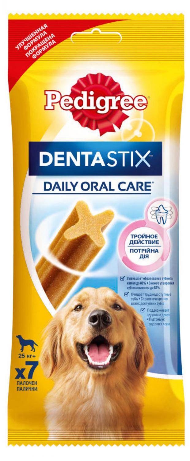 

Лакомство для собак крупных пород Pedigree Dentastix, 270 г