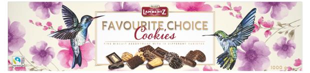 

Набор печенья и вафель Lambertz Favourite Choice, 1000 г