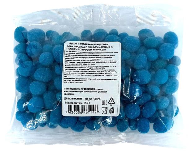 

Арахис в глазури со вкусом устрицы, 250 г