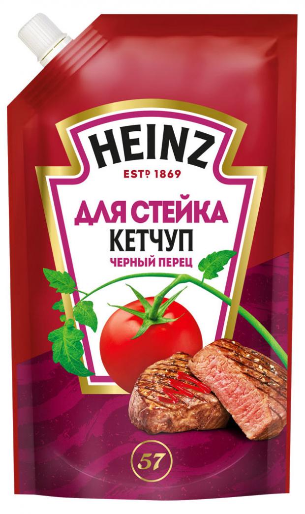 

Кетчуп томатный Heinz для стейка с черным перцем, 350 г