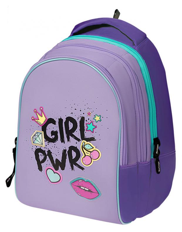 Рюкзак Berlingo inStyle Girl power 3 отделения 1 карман эргономичная спинка, 41x27x20 см