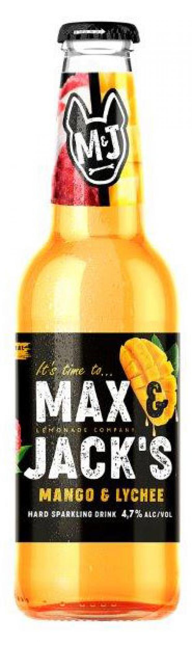 Пивной напиток Max&Jacks Манго-Личи 4,7%, 400 мл пивной напиток seth and riley s garage hard californian pear 4 6% 400 мл