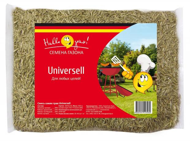 

Семена газонной травы ГазонCity Universell Gras, 1 кг