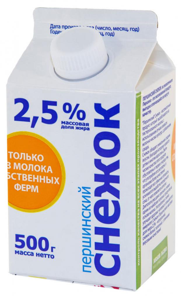 Снежок Першинское кисломолочный продукт 2,5%, 500 мл