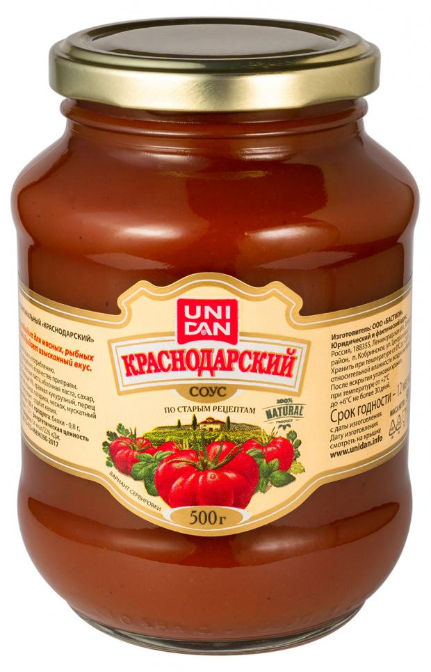 

Соус томатный Uni Dan Краснодарский, 500 г