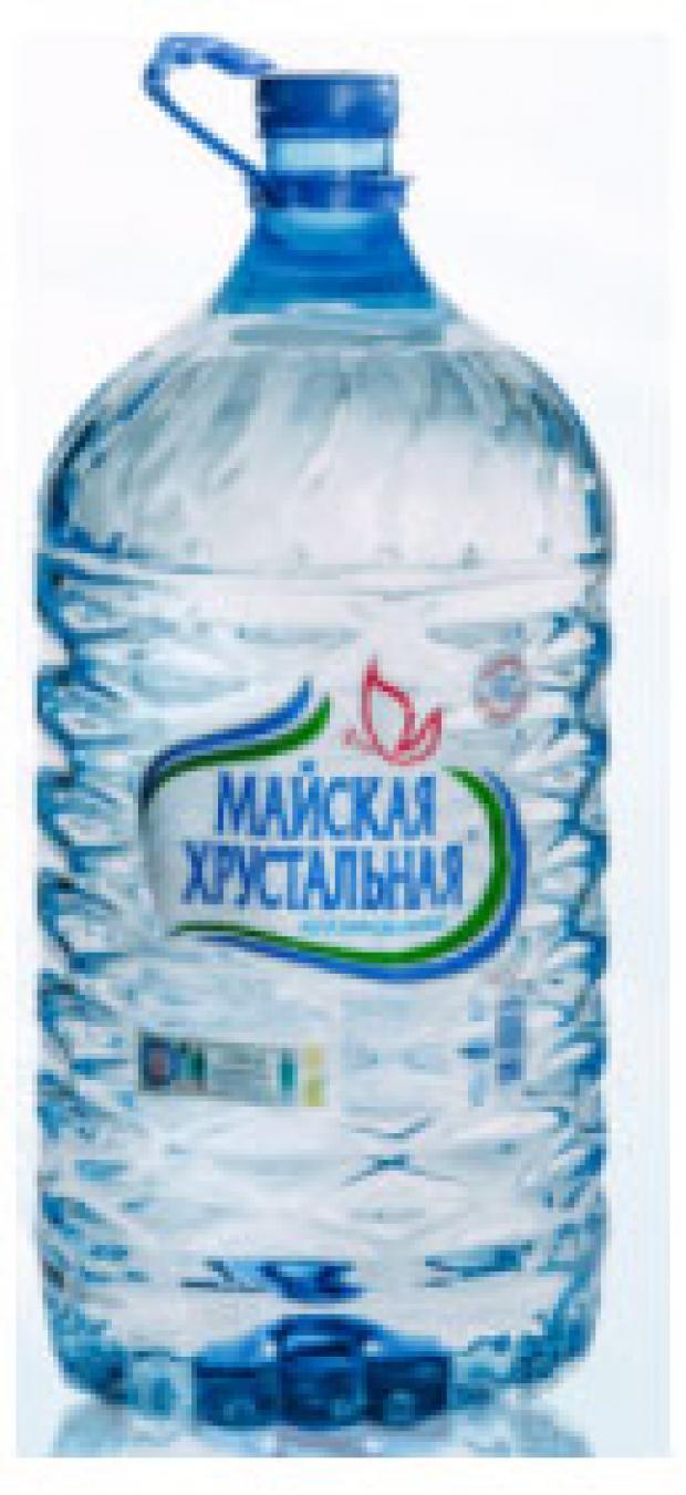 Вода минеральная Майская Хрустальная питьевая природная, 10 л