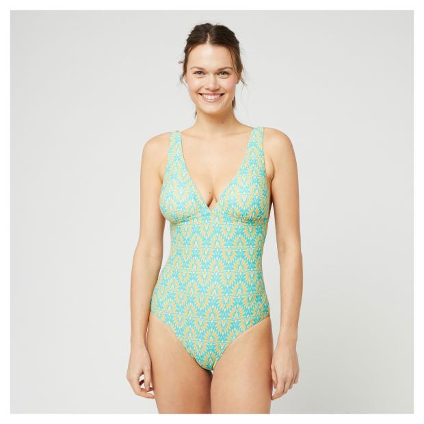 

Купальник слитный женский InExtenso бирюзовый