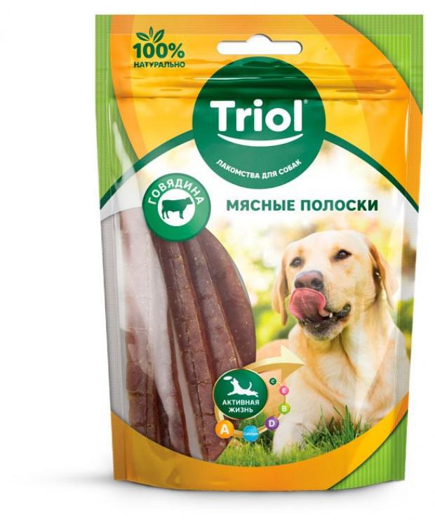 

Лакомство для собак Triol мясные полоски из курицы, 70 г