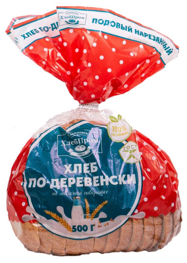 Хлеб Ульяновскхлебпром По-деревенски нарезанный, 500 г