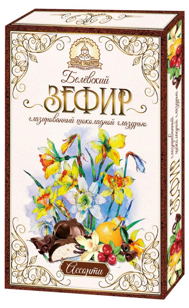 

Зефир Старые Традиции Белёвский в шоколаде ассорти, 250 г