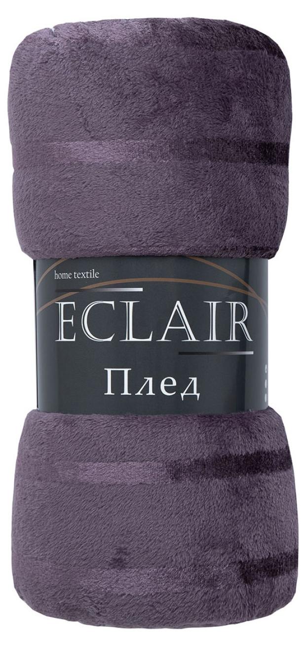 Плед ECLAIR Страйп сиреневый, 200х220 см