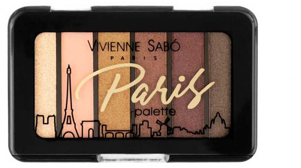 

Тени для век Vivienne Sabo палетка мини 6 цветов Paris тон 02, 1 шт