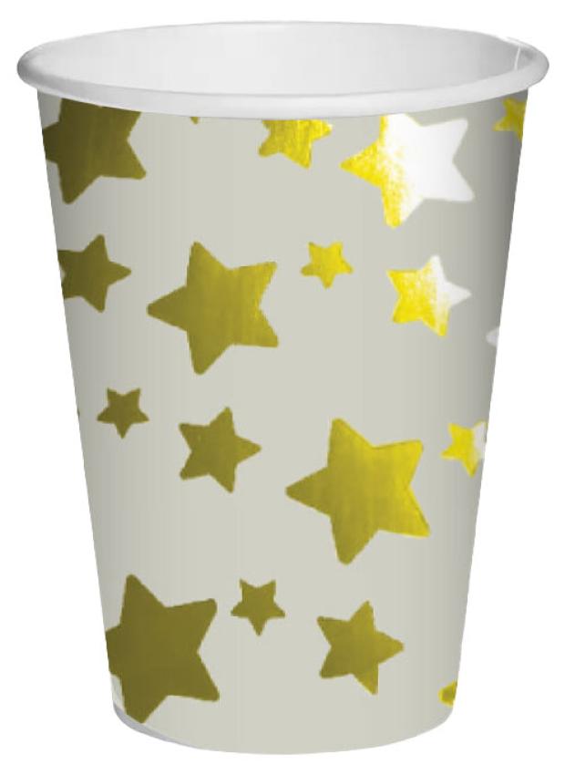 

Стакан одноразовый бумажный Новый Год 250 мл, 5 шт
