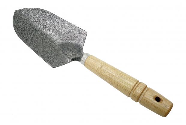 

Лопатка Garden Star металлическая с деревянной ручкой, 29х8 см