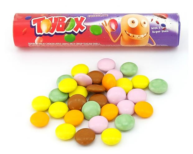

Драже шоколадное TOYBOX в хрустящей сахарной оболочке, 25 г