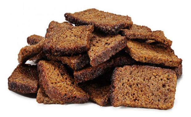 

Сухари АШАН гренки ржаные с чесноком, вес