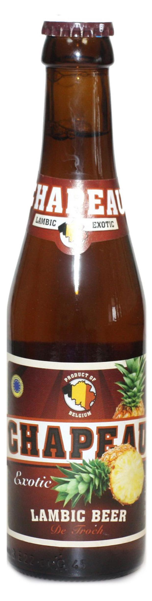 Пивной напиток Chapeau Exotic Lambic светлый фильтрованный 3,5%, 250 мл