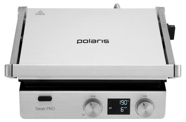 Гриль Polaris PGP 3005 серебристый гриль polaris pgp 2302d