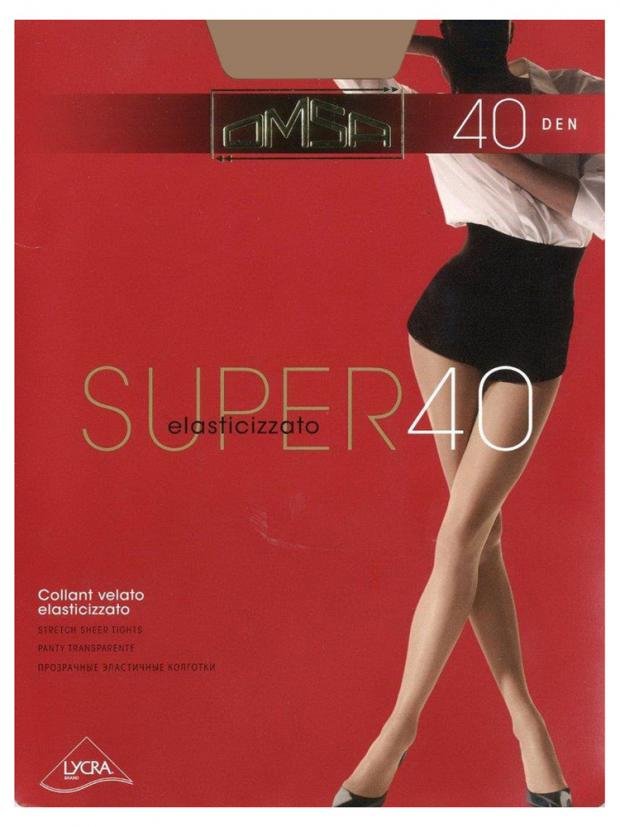 Колготки OMSA SUPER 40 daino, размер 2