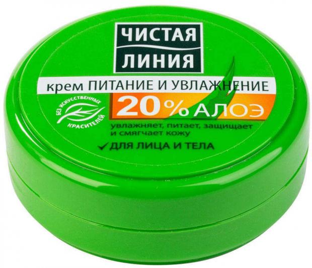 

Крем для лица и тела «Чистая Линия» Питание и увлажнение, 50 мл
