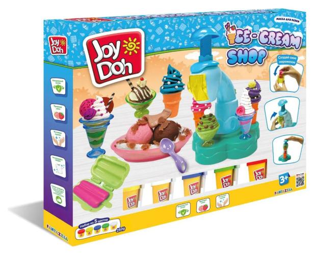 Набор для лепки Joy Doh Icec-250 Фабрика мороженого