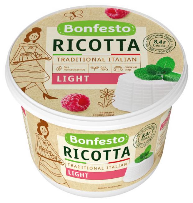 

Сыр мягкий Bonfesto Ricotta Light 40%, 500 г