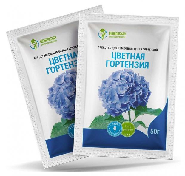 

Квасцы «Ивановская цветочная оранжерея» Цветная гортензия, 50 г