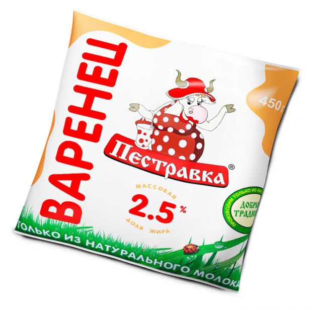 Варенец Пестравка 2,5% БЗМЖ, 450 г