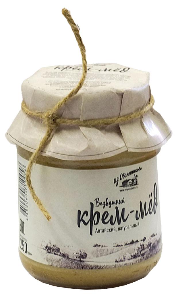 Крем-мед Алтайский мед из Овсянниково! натуральный, 240 г