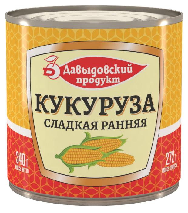 Кукуруза Давыдовский продукт, 340 г