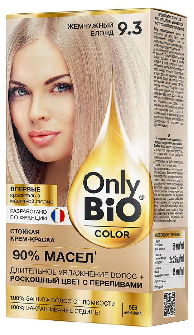 Крем-краска для волос Фитокосметик Only Bio Color Тон 9.3 Жемчужный блонд, 115 мл