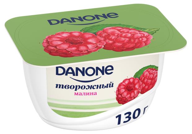 

Творожок Danone с малиной 3,6%, 130 г