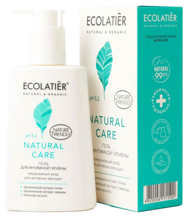 

Гель для интимной гигиены Ecolatier Natural Care Ежедневный уход, 250 мл