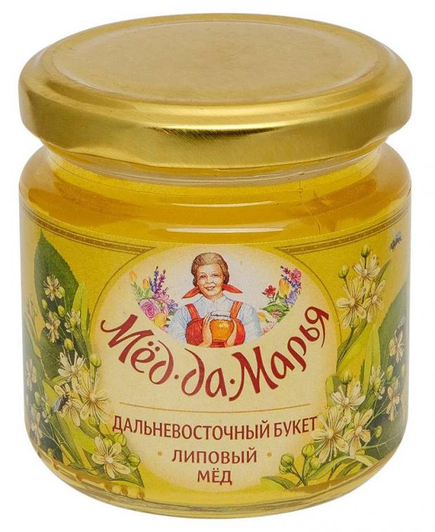Мед Мед-да-Марья Дальневосточный букет Липовый, 240 г