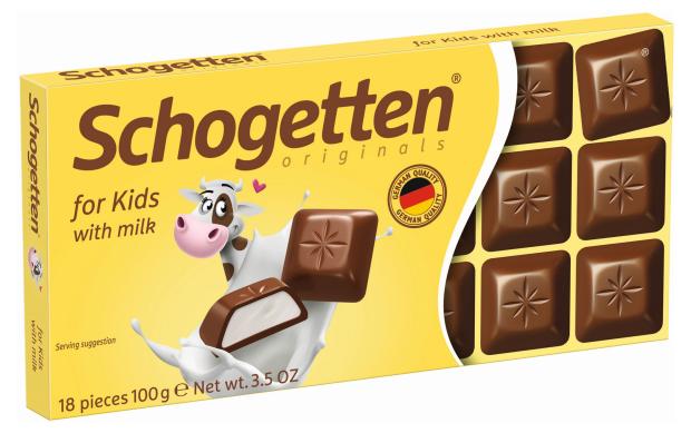

Шоколад молочный Schogetten с кремовой сливочной начинкой, 100 г